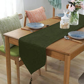 Waffle Cotton Table Runner Set NC 131 - Nishat Creative Store